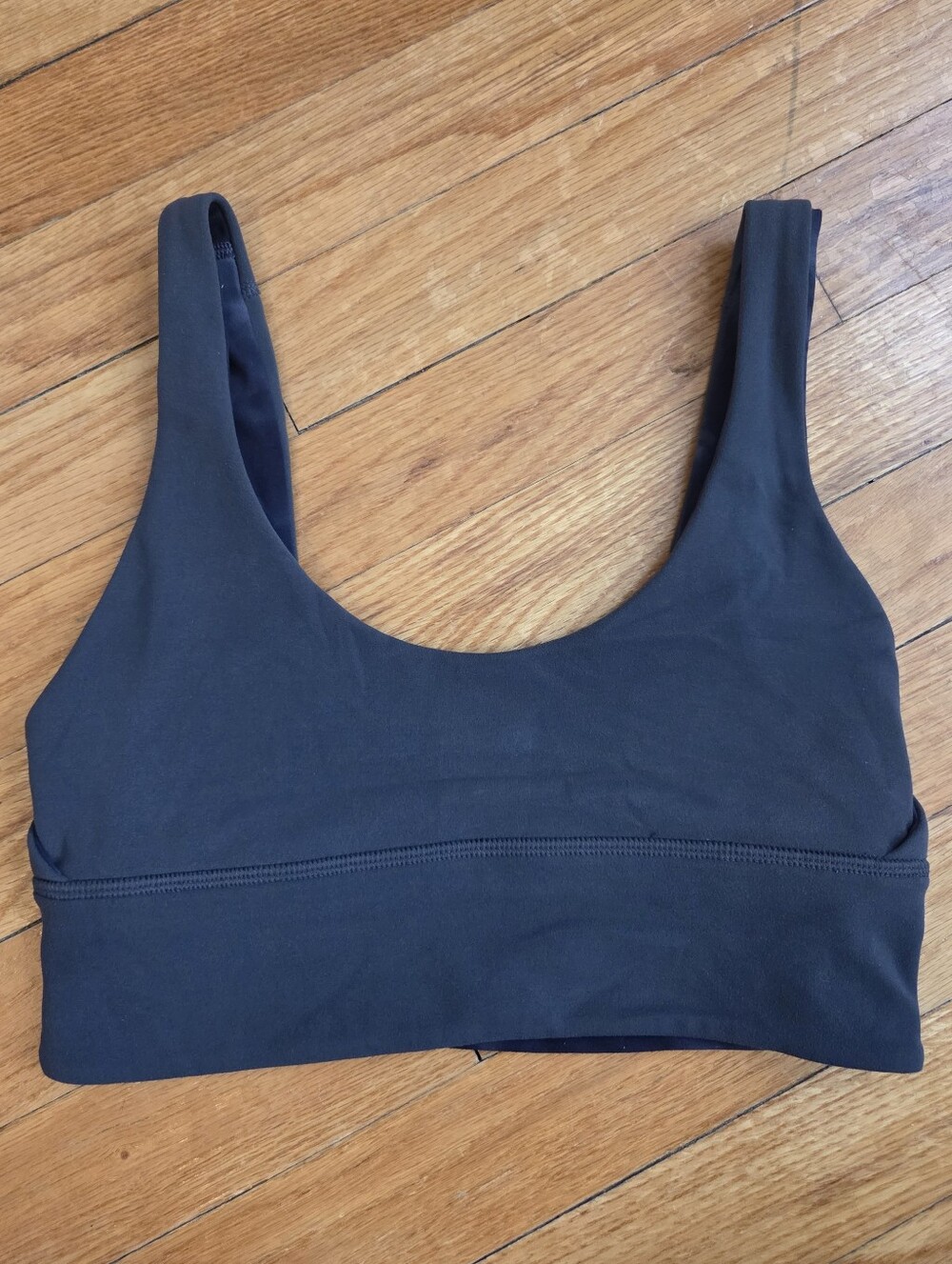 Lululemon Align Sports Bra Light Support Reversible Dark Gray Tie Dye Size 4 - Picture 8 of 8